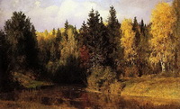 Осень в Абрамцеве (В.Д. Поленов, 1898 г.)